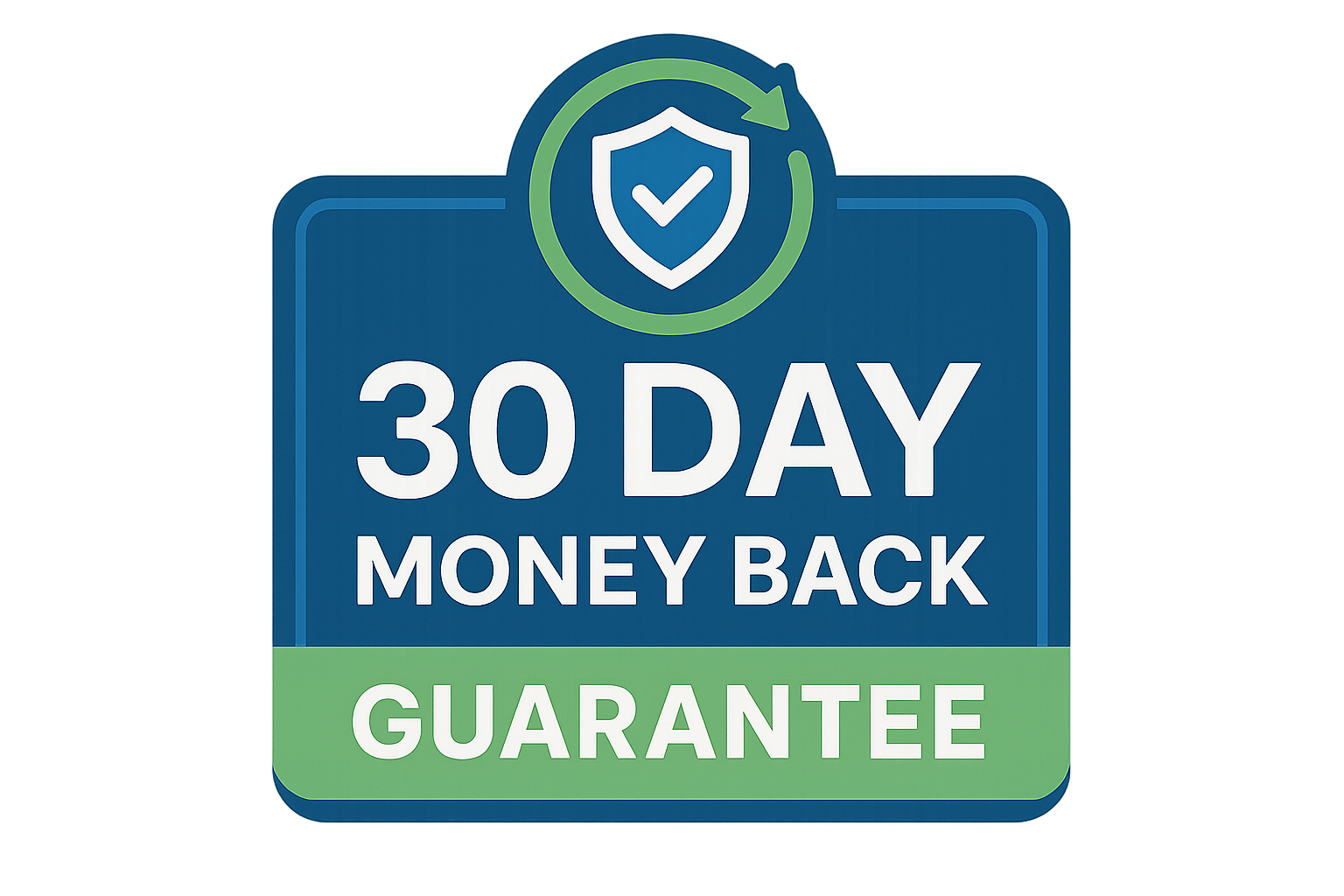 30 day money back guarantee